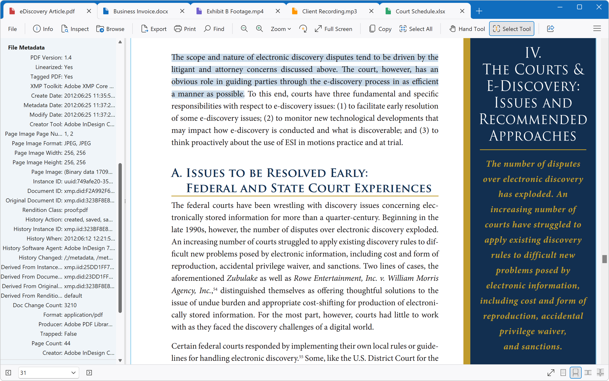 screenshot of File Viewer Plus
